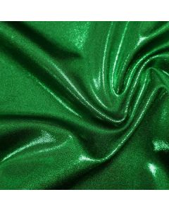 Shine Hologram Lycra 1011 Clover Leaf Foil Shine - Green/Green