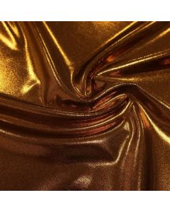 Shine Hologram Lycra 1018 Copper Shine - Copper/Dark Brown
