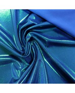 Shine Hologram Lycra 1041 Ocean Green