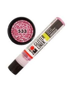 Marabu Glitter Pen 533 Rosa