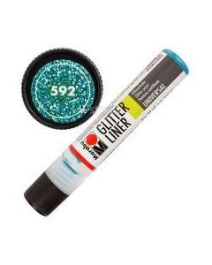 Marabu Glitter Pen 592 Petrol