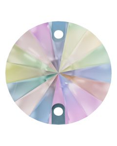 A3200 Aurora Rivoli sew-on stone flat 2 hole Crystal AB