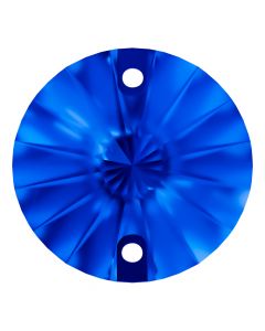 A3200 Aurora Rivoli sew-on stone flat 2 hole Capri Blue 