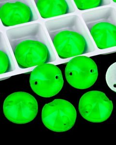 A3200 mm 12 Electric Green sew-on stone