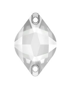 A3211 Aurora Lemon sew-on stone flat 2 hole Crystal