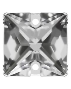 A3240 Aurora Square sew-on stone flat 2 hole Crystal