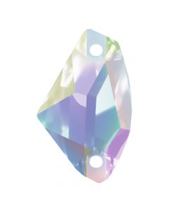 A3256 Aurora Galactic sew-on stone flat 2 hole Crystal AB