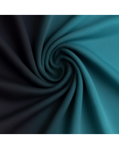 Carvico Lycra Shading Black Turquoise