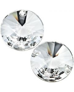 Swarovski Sew-On Rivoli 3200 Crystal F (001)