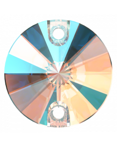 Swarovski Sew-On Rivoli 3200 Crystal Shimmer F (001 SHIM)
