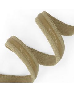 Elastic band with silicone 8 mm Nude