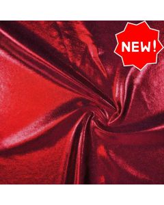 Shine Hologram Lycra 1031  Foil Effect - Red/Burgundy