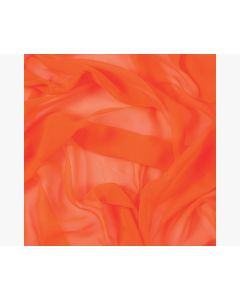 Chrisanne Georgette Hot Orange