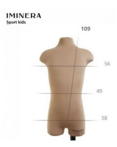 Mannequin torso Iminera Sport Kids (109 curve)
