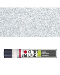 Marabu Glitter Pen 570 White 25 ml