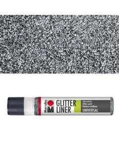 Marabu Glitter Pen 579 Graphite 25 ml