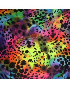 Mystical Rainbow/Snowcat print Carvico Lycra