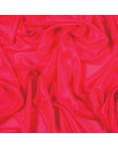 Chrisanne Satin Chiffon Neon Red