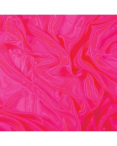 Chrisanne Satin Chiffon Neon Pink