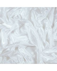 Chrisanne Satin Chiffon White