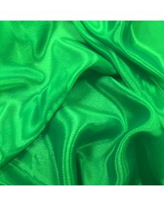 Chrisanne Satin Chiffon Electric Green