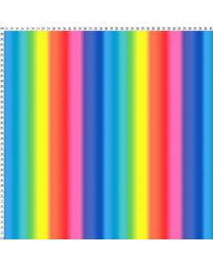 Carvico Stretch Net Shading 145 cm Rainbow Stripe