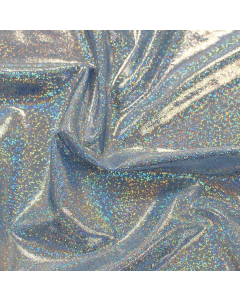 Shine Hologram Lycra 2012 Frozen Shine - Silver/Baby Blue