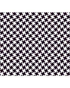 Houndstooth print Fang Scales Carvico Lycra