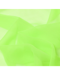 Premium Georgette Neon Green