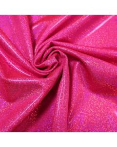 Shine Hologram Lycra 2004 Cerise Pink
