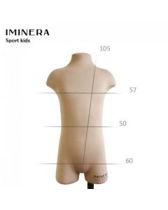 Mannequin torso Iminera Sport Kids (105 curve)