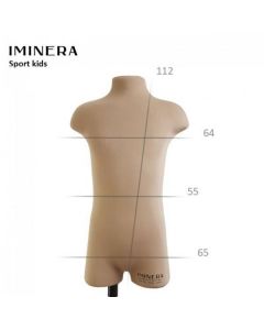 Mannequin torso Iminera Sport Kids (112 curve)