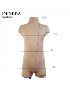 Mannequin torso Iminera Sport Kids (120 curve)