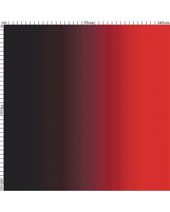 Carvico Lycra Shading 145 cm Black Rosso