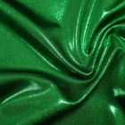 Shine Hologram Lycra 1011 Clover Leaf Foil Shine - Green/Green