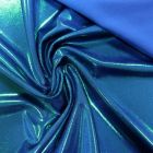 Shine Hologram Lycra 1041 Ocean Green