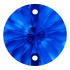 A3200 Aurora Rivoli sew-on stone flat 2 hole Capri Blue 