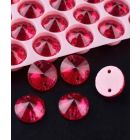 A3200 mm 12 Electric Red sew-on stone