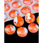 A3200 mm 12 Orange Ignite sew-on stone