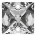 A3240 Aurora Square sew-on stone flat 2 hole Crystal