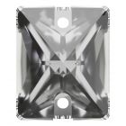 A3250 Aurora Baguette sew-on stone flat 2 hole Crystal