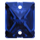 A3250 Aurora Baguette sew-on stone flat 2 hole Sapphire