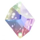 A3265 Aurora Cosmic sew-on stone flat 2 hole Crystal AB