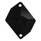 A3265 Aurora Cosmic sew-on stone flat 2 hole Jet