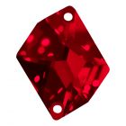 A3265 Aurora Cosmic sew-on stone flat 2 hole Light Siam