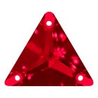 A3270 Aurora Triangle sew-on stone flat 3 hole Light Siam