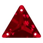 A3270 Aurora Triangle sew-on stone flat 3 hole Siam