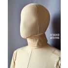 Head for Diana Adults mannequins (56 beige)