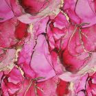Ethereal Pink Print Carvico Lycra 