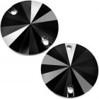 Swarovski Sew-On Rivoli 3200 Jet (280)